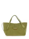 Little Liffner Petite Penne Tote Gold Hardware In Sand