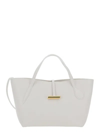 Little Liffner Petite Penne Tote In White
