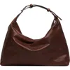 Little Liffner Pillow Leather Shoulder Bag In Brown