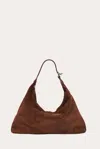 LITTLE LIFFNER PILLOW SHOULDER BAG SUEDE DARK BROWN