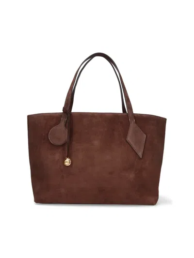 Little Liffner Sprout Tote Bag In Brown