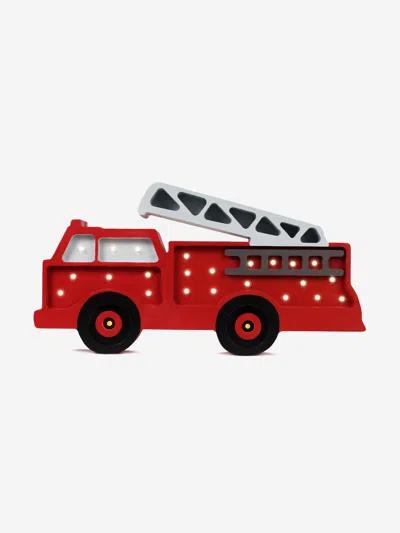 Little Lights Babies'  Fire Truck Lamp In Red