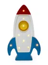 Little Lights Mini Space Rocket Lamp In White