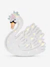 Little Lights Swan Lamp In White