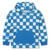 Marc Jacobs Little  Boys Checkered Hooded Sweatshirt In Blue