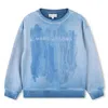 Marc Jacobs Little  Boys Dyed Logo Fleece Sweatshirt In Blue