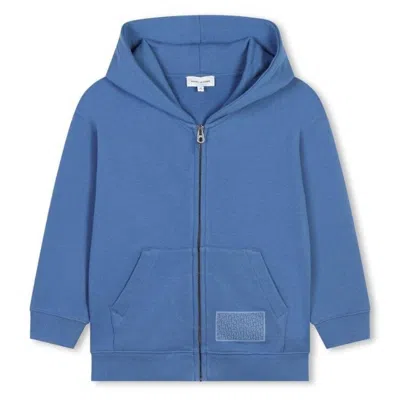 MARC JACOBS LITTLE MARC JACOBS BOYS ZIP-UP HOODED SWEATSHIRT