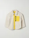 LITTLE MARC JACOBS COAT LITTLE MARC JACOBS KIDS COLOR BEIGE,G01852022