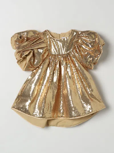 Marc Jacobs Kids' Kleid Little  Kinder Farbe Braun
