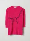 Marc Jacobs Kleid Little  Kinder Farbe Fuchsia In Fuchsia
