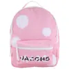 Marc Jacobs Little  Girls Graffiti Printed Canvas Backpack In Pink
