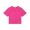 Marc Jacobs Little  Girls Logo Embroidery Cotton T-shirt In Beige