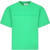 LITTLE MARC JACOBS GREEN T-SHIRT FOR KIDS WITH LOGO