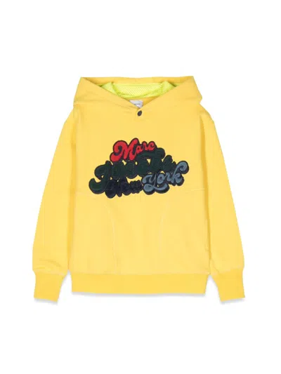 Little Marc Jacobs Kids' Hoodie In Yellow