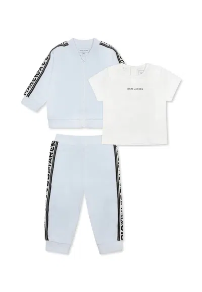 Marc Jacobs Light Blue Suit Or Baby Boy With Logo