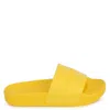 Marc Jacobs Kids Logo-debossed Slides In Yellow