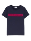 LITTLE MARC JACOBS MARC JACOBS T-SHIRT BLU NAVY IN JERSEY DI COTONE BAMBINO