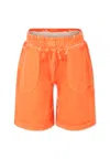Marc Jacobs Orange Trousers For Kids With Logo In Orange