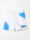 LITTLE MARC JACOBS SHORTS LITTLE MARC JACOBS KIDS COLOR WHITE,F36962001