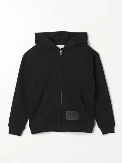 Marc Jacobs Kids' Little  Boys Zip-up Hooded Sweatshirt In Schwarz