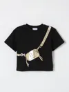 Marc Jacobs Little  Girls Bag Printed Jersey T-shirt In Schwarz