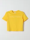 Marc Jacobs Kids' T-shirt Little  Kinder Farbe Gelb