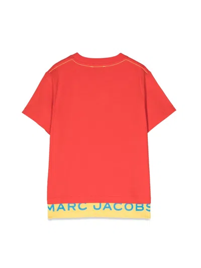 Marc Jacobs Kids' T-shirt Logo In Red