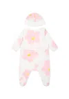 Marc Jacobs White Baygrow Set For Baby Girl With Flowers In White