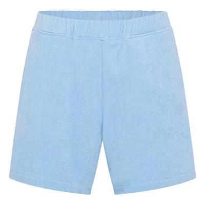 Little Mariner Coastal Blue Terry Shorts - Men's