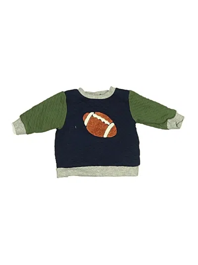 Pre-owned Little Me Babies' 3/4 Sleeve T-shirt In Green