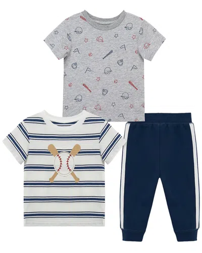 Little Me Kids' 3pc Baseball 3pc Play Set In Gray