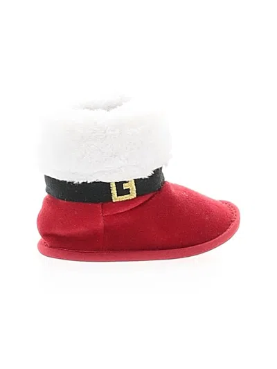 Pre-owned Little Me Kids' Ankle Boots In Red