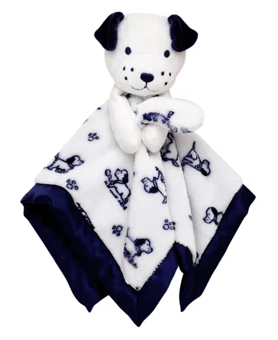 Little Me Baby Boys' Dog Plush Security Blanket In Blue