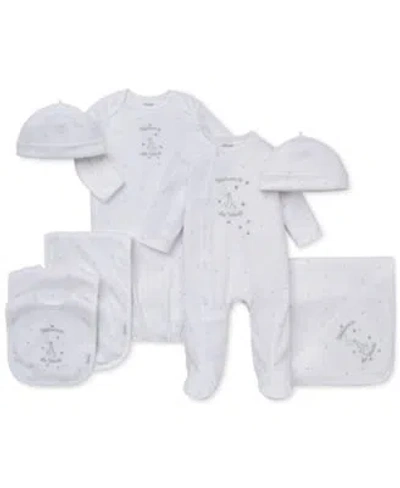 Little Me Baby Boys Or Baby Girls Welcome To The World Gift Bundle In White