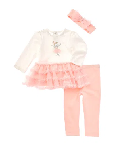 Little Me Ballerina Tutu Set In Pink