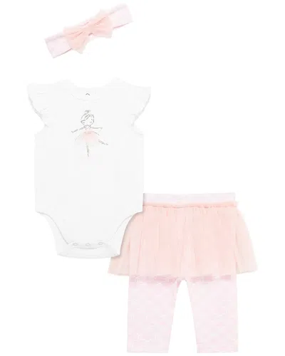 Little Me Kids' Ballet Skegging Set Headband In Multi