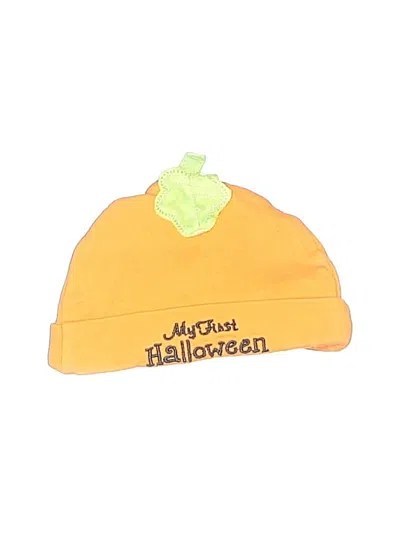 Pre-owned Little Me Babies' Beanie Hat In Yellow