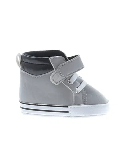 Pre-owned Little Me Kids' Booties In Gray