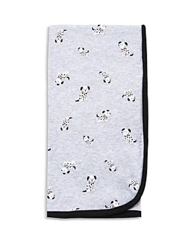 Little Me Boys' Dalmatian Print Receiving Blanket - Baby In Gray