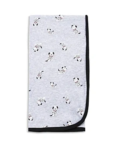 Little Me Boys' Dalmatian Print Receiving Blanket - Baby In Gray Heather Multi
