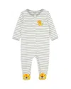 Little Me Boys' Little Lion Footie - Baby In Gray