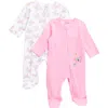 LITTLE ME LITTLE ME BUTTERFLY ASSORTED 2-PACK COTTON FOOTIES