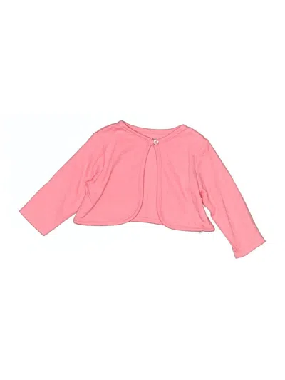 Pre-owned Little Me Babies' Cardigan Sweater In Pink