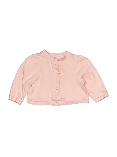 Pre-owned Little Me Kids' Cardigan Sweater In Pink