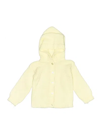 Pre-owned Little Me Babies' Cardigan Sweater In Yellow