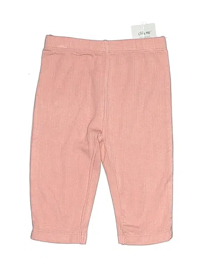 Pre-owned Little Me Babies' Casual Pants In Pink