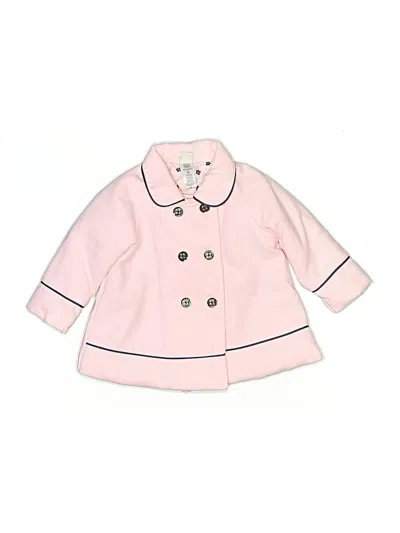 Pre-owned Little Me Babies' Coat In Pink