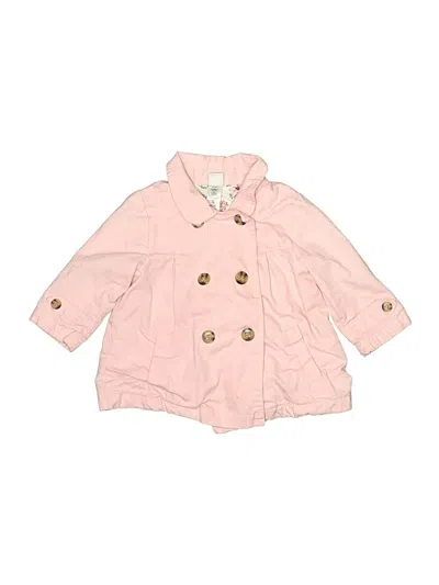 Pre-owned Little Me Babies' Coat In Pink