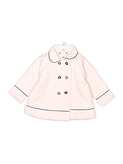 Pre-owned Little Me Kids' Coat In Pink