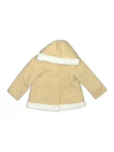 Pre-owned Little Me Kids' Coat In Tan